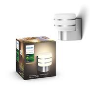 Philips Hue White TUAR Applique extérieure 1x9.5W - Inox, fonctionne avec Alexa, Google Assistant et Apple Homekit