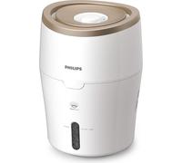 Philips Humidificateur d'air 2000 Series, NanoCloud pour jusqu'à 99 % de bactéries en moins, jusqu'à 38 m², blanc (HU4811/10)