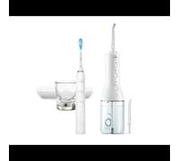 Philips Sonicare Jet dentaire sans fil Power Flosser 3000 et brosse à dents électrique DiamondClean 9000 - Nettoie les dents et les gencives et élimine la plaque dentaire, blanc (modèle HX3886/41)