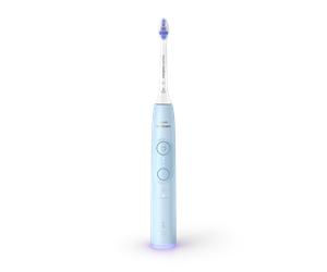 Philips HX7403/05 - Brosse à dents électrique Sonicare - Série 6100, Bleu marine, Étui de voyage fin, Plusieurs modes de brossage