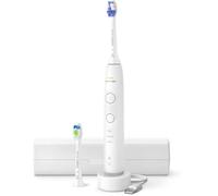 Philips HX7410/02 Sonicare Brosse à dents électrique série 6500 Blanc - Technologie Sonicare avec 3 modes, Bluetooth, capteur de pression, étui de voyage et 2 têtes de brosse