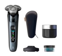 Philips Rasoir i9000, Rasoir électrique sec et humide, Taubenblau, avec technologie Skin IQ, système triple lift & cut, 360 rotatif Dual SteelLames de précision de précision, Pod Quick Clean, X9001/30