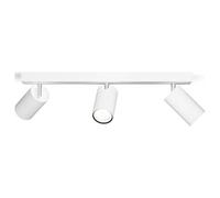 Philips Idris 3-head spot, lampe GU10 non incluse, blanc, IP44, résistant à l'eau