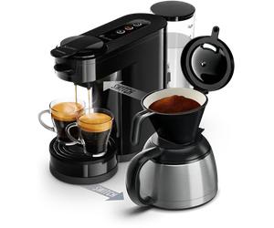 Philips Interrupteur Machine à café à dosettes et filtre HD6592/65