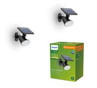 Philips Jivix Projecteur solaire, lot de 2, LED, 8721103044433,