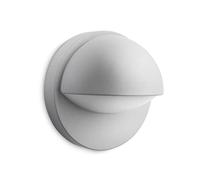 Philips JUNE Applique murale E27 1x Rond Gris clair