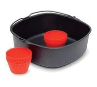 Philips Accessoire pour Airfryer, format XXL HD9952/00 Accessoire de cuisson antiadhésif et moules à muffin