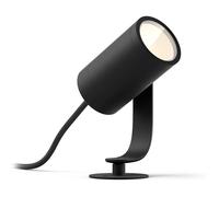 Philips Hue White and Color Ambiance spot extérieur led sur piquet de jardin Lily, Extension: Éclairage extérieur connecté, Compatible avec Alexa, Google Assistant et Apple HomeKit
