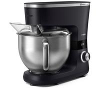 Philips 7000 Series Robot de Cuisine - 5,5 Litres, 1000 Watts, 8 Vitesses, Technologie ProKnead, Recettes, Minuterie Intelligente LED, Crochet de pétrissage, Fouet et Batteur (HR7962/01)