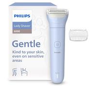 Philips Lady Shaver série 6000 - rasoir électrique sans fil, utilisation sur peau sèche ou mouillée, système de rasage à 3 lames, pour les jambes et le corps, autonomie de 80 min, modèle BRL127/00