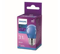 Philips lampe à LED, E27, Party éclairage, idéal pour la fête, gouttes, Plastique, bleu, E27, 3.1 wattsW