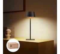 Philips Lampe de Table Solaire d'Extérieur, Lumière LED Portable, Sans Fil à Batterie Hauteur Réglable 2 Positions, Commande Tactile et Gradation Continue