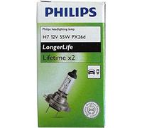 PHILIPS Lampe principale "LongerLife x2", H7, 55W, culot PX26d, deux ampoules