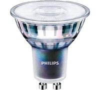 Philips LED 70765400 LED CEE F (A - G) GU10 forme de cône 5.5 W = 50 W blanc chaud (Ø x L) 50 mm x 54 mm à intensité variable 1 pc(s)