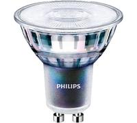 Philips LED 70771500 LED CEE F (A - G) GU10 forme de cône 5.5 W = 50 W blanc chaud (Ø x L) 50 mm x 54 mm à intensité variable 1 pc(s)