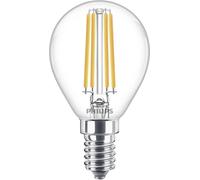 Philips LED 76229200 LED CEE E (A - G) E14 forme de goutte 6.5 W = 60 W blanc chaud (Ø x L) 4.5 cm x 8 cm 1 pc(s)