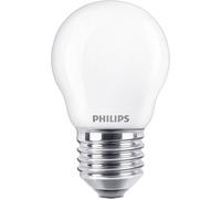 Philips LED 76285800 LED CEE E (A - G) E27 forme de goutte 6.5 W = 60 W blanc chaud (Ø x L) 4.5 cm x 7.8 cm 1 pc(s)