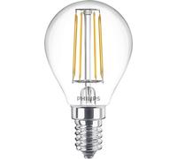 Philips Ampoule flamme transparente à filament 40W P45 E14