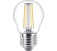 Philips Ampoule flamme transparente à filament 40W P45 E27