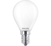Philips LED 76341100 LED CEE E (A - G) E14 forme de goutte 2.2 W = 25 W blanc chaud (Ø x L) 4.5 cm x 8.2 cm 1 pc(s)