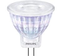 Philips LED 77405900 LED CEE F (A - G) GU4 réflecteur 2.3 W = 20 W blanc chaud (Ø x L) 3.55 cm x 3.95 cm 1 pc(s)