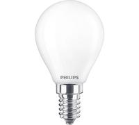 Philips LED 77771500 LED CEE F (A - G) E14 forme de goutte 4.3 W = 40 W blanc chaud (Ø x H) 4.5 cm x 8.2 cm 2 pc(s)