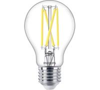 Philips Lampe LED Classic WarmGlow E27 – 60 W – goutte claire, à intensité variable, blanc chaud