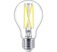 Philips Lighting 871951432383400 LED CEE D (A - G) E27 forme de poire 6 W = 60 W blanc chaud (Ø x L