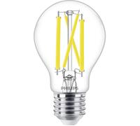 Philips LED 871951432407700 LED CEE D (A - G) E27 forme de poire 11.5 W = 100 W blanc chaud (Ø x H) 60 mm x 108 mm à intensité variable (WarmGlow) 1 pc(s)