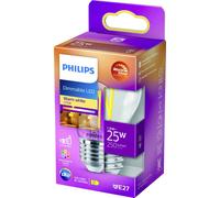 Philips LED 871951432419000 LED CEE D (A - G) E27 forme de goutte 2.5 W = 25 W blanc chaud (Ø x L) 45 mm x 78 mm 1 pc(s)