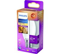 Philips LED 871951432429900 LED CEE D (A - G) E14 forme de flamme 3.4 W = 40 W blanc chaud (Ø x L) 35 mm x 99 mm 1 pc(s)