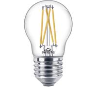 Philips LED 871951432441100 LED CEE D (A - G) E27 forme de goutte 3.4 W = 40 W blanc chaud (Ø x H) 45 mm x 78 mm à intensité variable (Dim to Warm) 1 pc(s)
