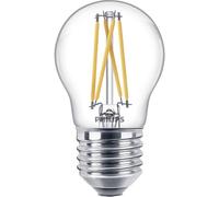 Philips LED 871951432441100 LED CEE D (A - G) E27 forme de goutte 3.4 W = 40 W blanc chaud (Ø x L) 45 mm x 78 mm 1 pc(s)