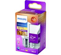 Philips LED 871951432449700 LED CEE D (A - G) E27 forme de goutte 3.4 W = 40 W blanc chaud (Ø x H) 45 mm x 78 mm à intensité variable (Dim to Warm) 1 pc(s)