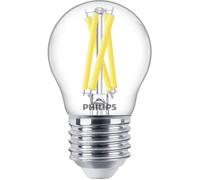 Philips LED 871951432459600 LED CEE D (A - G) E14 forme de goutte 5.9 W = 60 W blanc chaud (Ø x H) 45 mm x 80 mm à intensité variable 1 pc(s)
