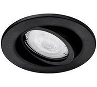 Philips LED 8720169266858 Fresco Luminaire à LED encastrable GU10 4.6 W noir