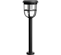 Philips LED 8720169267213 Radii Lampadaire dextérieur solaire avec détecteur de mouvements LED 1.3 W noir