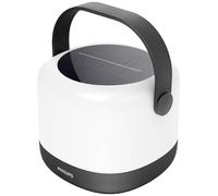 Philips LED 8720169296503 Alula SR PT 1.2W RGB30K BL Lampe de table solaire 1.2 W blanc chaud, RVB blanc, noir