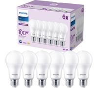 Philips Ampoule 100 W A67 E27 x6