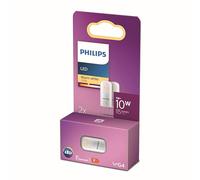 Philips Lighting 76787700 LED CEE F (A - G) G4 1 W = 10 W blanc chaud (Ø x L) 1.3 cm x 3.5 cm 2 pc(