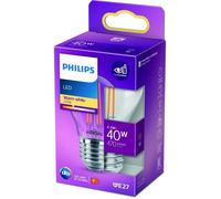 Philips Led Classic 40w Sphérique E27 Blanc Chaud Non Dimmable Blanc