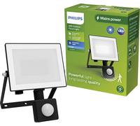 Philips Projecteur extérieur Lois, LED 20 W, 5000 K, détecteur de mouvements, Noir