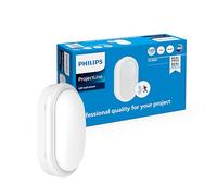 Philips LED Murale ProjectLine, 1400 lm, 4000 K, Détecteur de Mouvement Intégré, Installation Facile, Intérieur/Extérieur, Ronde, Blanc