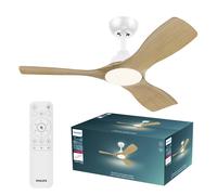 Philips LED Olas Ventilateur de plafond 30 W avec télécommande, variable