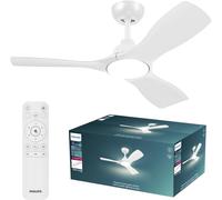 Philips LED Olas Ventilateur de plafond 30 W avec télécommande, variable