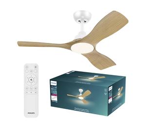 Philips LED Olas Ventilateur de plafond 30 W avec télécommande, variable