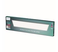 Philips LED, Panneau Rectangulaire à intensité réglable, 4000K, Blanc | Éclairage plafond à 3 intensités 10% 40% 1000%, LED Blanche froide, Design Extra Plat, Facile à nettoyer, 36W