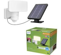 Philips Tylus Projecteur Extérieur UltraEfficient avec Capteur, 3000 K, 1000/50 lm, Blanc