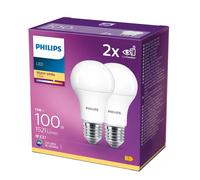 Philips Ledbulb A60 E27 12,5w 4000k 1521lm 230v - 2 -Pack - Cool White