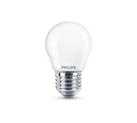 PHILIPS LED Classic 40W Sphérique E27 Blanc Chaud Dépolie Non Dimmable